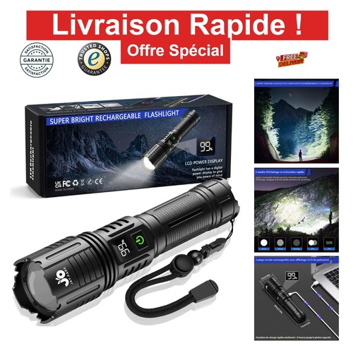 Lampe torche led ultra - torche,