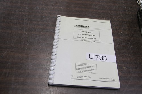 Advantest r3265 r3271 spectrum - r3265,