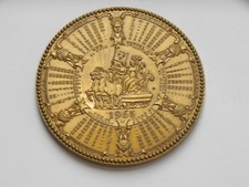 Medaille calendrier année