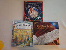 Lot de 3 livres de Noël en 3D - parfait état