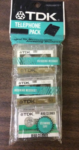 Vtg new old - new, tdk