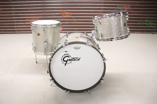 Gretsch round badge 3pc drum - gretsch,