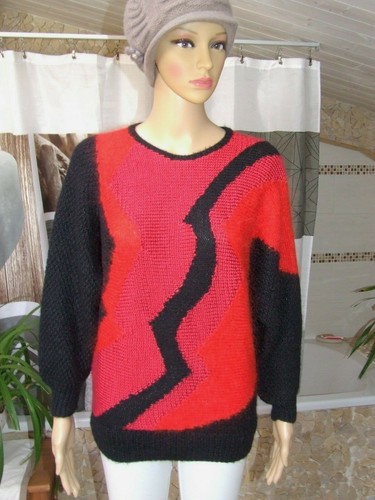 Magnifique pull mohair laine - pull,