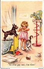 S23796 cpa Illustrateur Germaine Bouret" éditions Superluxe Paris n°8 "