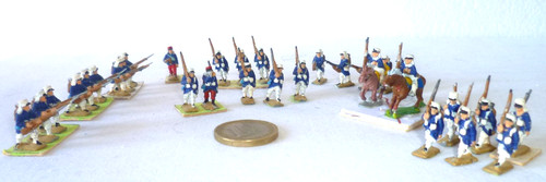 Anciens soldats plomb peint - plomb,