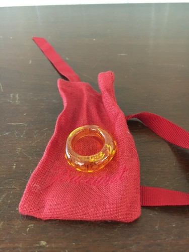 Bague cristal de baccarat - en,
