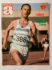 MIROIR DE L'ATHLETISME N°71 1970 ZURICH LA FRANCE DEVANT L'URSS