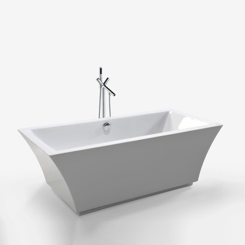 Baignoire ilôt 170 - cm, +