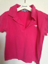 POLO FUSHIA FILLE " JACADI "