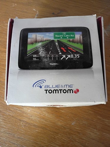 Tomtom blue 2 car - me,
