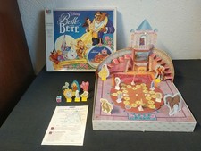 Vintage 1992 Jeu Société LA BELLE ET LA BÊTE Disney MB Jeux Livraison Offerte 