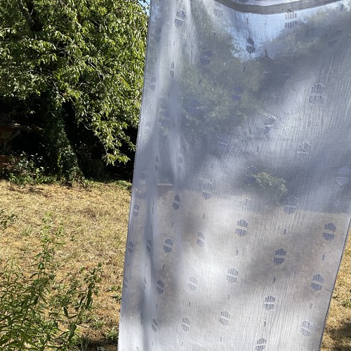 Paire voilage ancien - paire,