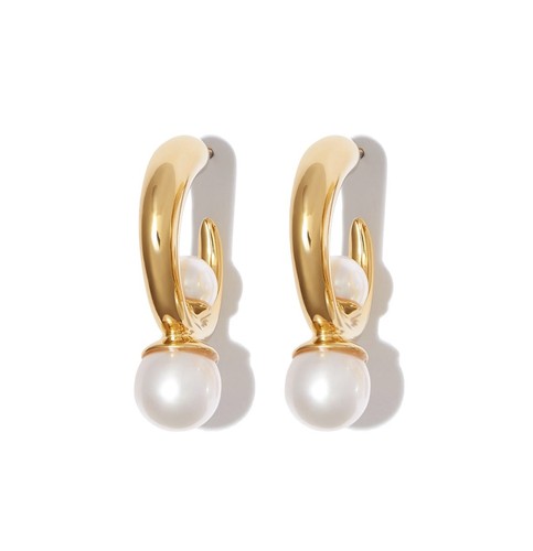Boucles oreilles perle eau - d'oreilles,