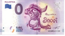 BILLET EURO SOUVENIR 0 EURO - EUROPA PARK - RULANTICA 2019-1