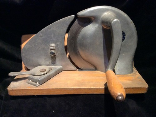 Ancienne trancheuse boucherie - ancienne,
