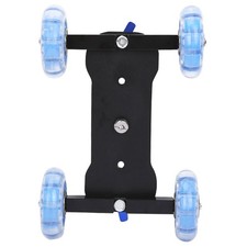 Mini Desktop 10KG Load Rail Roller Track Slider Dolly Skater Car For DSLR Camera