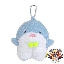 NOUVEAU sac de passeport Sun Lemon Fluffy Tatton Shark bleu 19 cm Japon