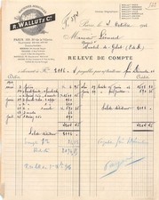 1906 MACHINES AGRICOLES R WALLUT A PARIS - M. LEONARD AU MONTEL DE GELAT