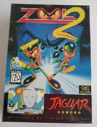Zool atari jaguar cartridge - 2,