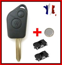 Coque Plip Télécommande Pour CITROEN Saxo/Xsara/Picasso/Berlingo +2 Switchs+Pile