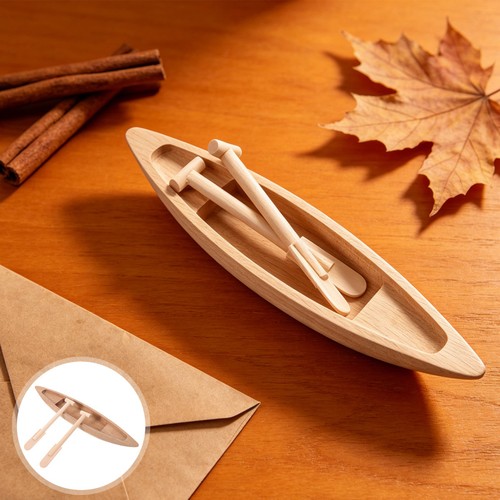 Mini canoë bois avec - canoë,
