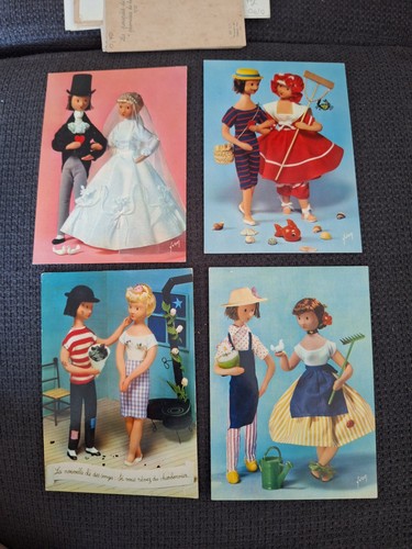 Cartes les poupées de - 4,