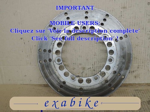 Disque frein avant - de,