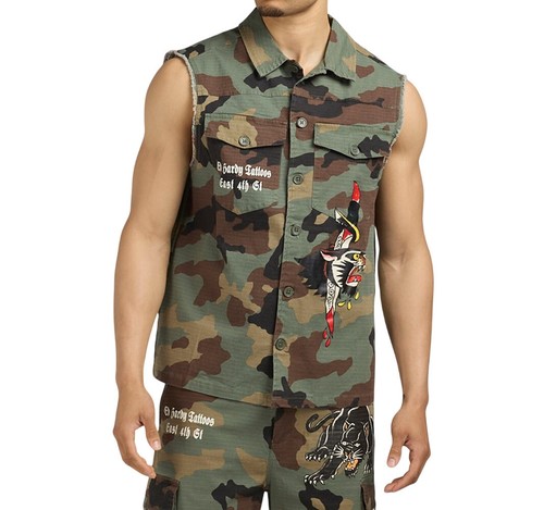 Veste toile panther - panther, ed