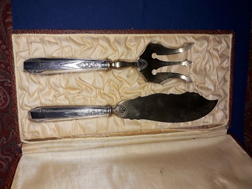Ancien service poisson art - ancien,