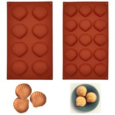 2 Pcs Moule Madeleines