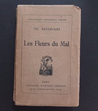 Les Fleurs du Mal – Charles Baudelaire – Édition ancienne Alphonse Lemerre