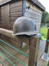 Coque Casque M1 Style Us Ww2 Idéal Reconstitution Jonc Arrière Marquage Ruco EP