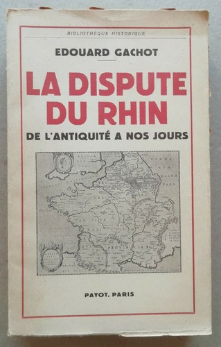 Dispute rhin de - la, du