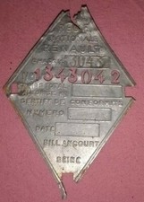 Plaque chassis constructeur - de,
