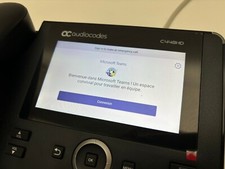 Telephone IP - Audiocodes C448HD - POE - Microsoft Teams IP Phone