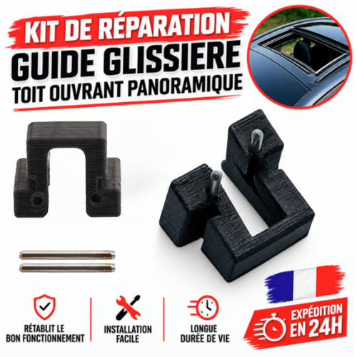 Reparation guide glissiere - guide,