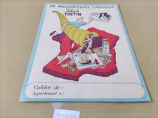 PROTÈGE CAHIER TINTIN VINTAGE