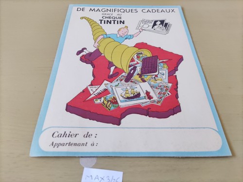 Protège cahier tintin vintage - tintin,