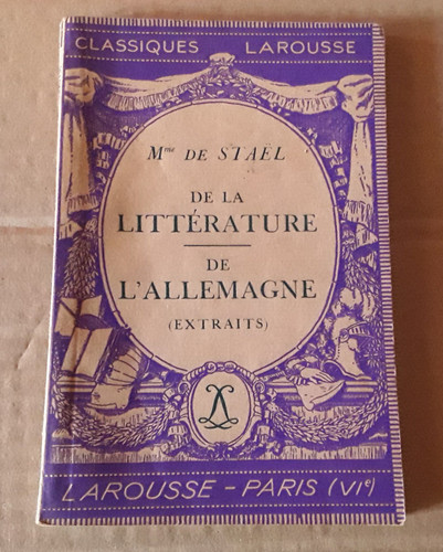 Mme stael la - mme,