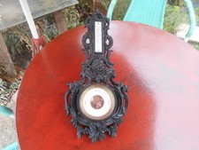 Barometre  Napoleon III   Aneroide Poux  Opticien  a Orleans     Hauteur  50 Cm