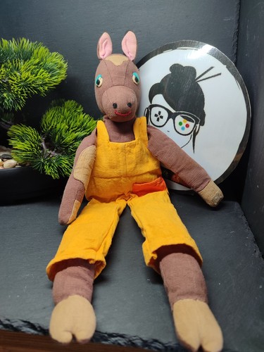 Peluche doudou cheval - peluche, vache