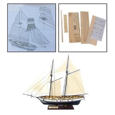 Maquette de Voilier en Bois