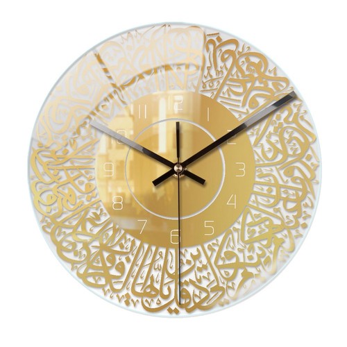 Horloge murale acrylique - murale, en