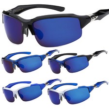 Arctic Blue Hommes Cyclisme Ski Snowboard Sport Soleil Avec Bluetech Verres Neuf