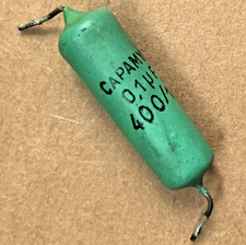 1 Condensateur CAPAMYL Mylar 100nF - 400V - 0.1uF - 100000pF