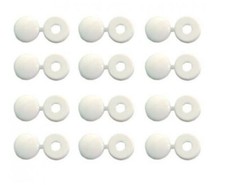 40 caches rivets blancs et 10