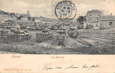 58-NEVERS-LA ROTONDE-LOCOMOTIVES-N 6011-B/0297