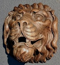 Gothique  19e lion medieval