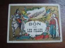 ancien bulletin billet de