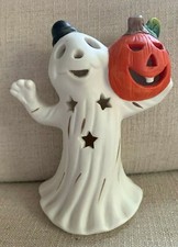 HALLOWEEN GHOST FIGURINE WITH